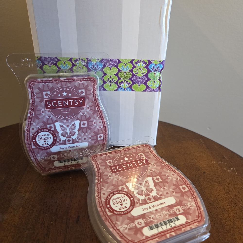 Scentsy Joy & Wonder Wax Bars